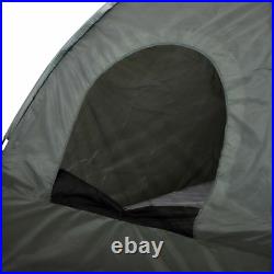 Compact Pop Up Portable Folding Outdoor Cot Tent Durable Water Resistant Black