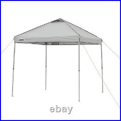 Core 8 x 8 Ft Instant Pop Up Tent Canopy Shelter with Carry Bag, Gray (Open Box)