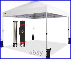 Crown Shades 10X10 Pop up Canopy outside Canopy, Patented One Push Tent Canopy w