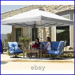 Crown Shades 10x10 Ft Instant Pop Up Shade Canopy withCarry Bag, White (Open Box)
