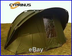 Cyprinus Cyprimax Carp Fishing 2 Man Bivvy & Overwrap 2nd Skin Deal RRP £780