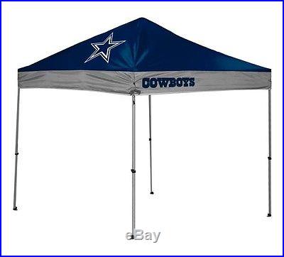Dallas Cowboys 10 X 10 Canopy Tent Shelter Straight Leg Coleman NEW