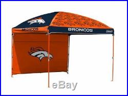 Denver Broncos NFL 10' X 10' Dome Tailgate Party Canopy Logo Wall Tent Carry Bag