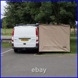 Direct4x4 Expedition Pullout Awning 2.5mx2.2m Forest Green Side Windbreak Wall