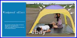 Durable Large Camping Tent Outdoor Sun Shade Canopies Family Water-proof Shelter