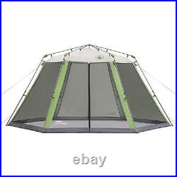 Durable Screen House Canopy Sun Shelter Tent with Instant Setup & Carry Bag- Green