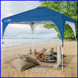 EAGLE PEAK 10' x 10' Outdoor Pop Up Canopy Tent with Leg Skirt and Carry Bag