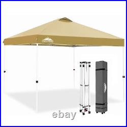 EAGLE PEAK 10x10 Pop Up Canopy Tent Easy Set-up Straight Leg Folding Shelter