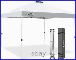 EAGLE PEAK 10x10' Pop Up Canopy Tent Instant Outdoor Canopy Straight Leg