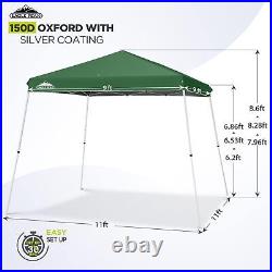 EAGLE PEAK 11x11 Slant Leg Pop-up Canopy Tent