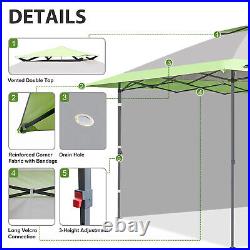 EAGLE PEAK 13x13 Pop up Canopy Tent withOne Wall