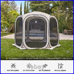 EAST OAK Screen House Tent Pop-Up, Portable Screen Room Canopy Instant Screen