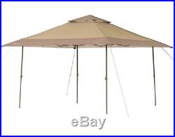 EZ Pop Up Instant Canopy Shady Days. 13' x 13'Tan/Brown, 169 sq. Ft Shade Area