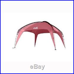 EZ Up Canopy Beach Shelter Sun Protection Shade Water Proof with Carry Bag Pink