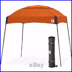 E-Z UP Dome Instant Shelter 10'x10' Canopy Pop Up Tent Vented Steel Orange