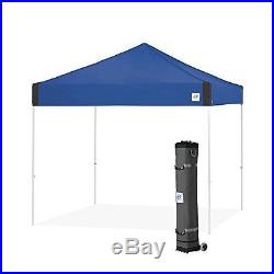 E-Z UP Pyramid Instant Shelter Canopy, 10 by 10ft, Royal Blue-PR3WH10RB NEW