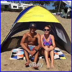EasyGO Sun Shade Instant Pop Up Family Beach Umbrella Tent & Shelter Shack
