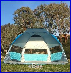 EasyGoT Shelter Beach Cabana Tent Sun Sport Shelter Sets up in Seconds