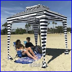 EasyGo Cabana 6' X 6' Beach & Sports Cabana Keeps You Cool and Comfortabl