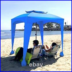 EasyGo Cabana 6' X 6' Beach & Sports Cabana Stays Cool & Comfortable Easy A