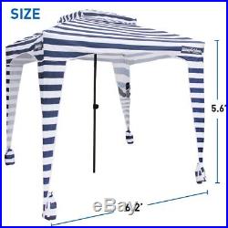 EasyGo Cabana 6' X 6' Beach Umbrella & Sports Cabana keeps you Cool and