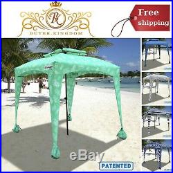 Easy Beach Sports Cabana Wind Shelter Sun Shade Summer Cool Comfortable 6' X 6