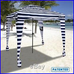 Easy Beach Sports Cabana Wind Shelter Sun Shade Summer Cool Comfortable 6' X 6