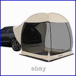 EighteenTek 2-IN-1 Pop Up Screen House Car Tent Outdoor Camping Mesh Canopy