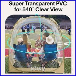 EighteenTek 4 Person Pop Up Tent Sports Shelter Outdoor Spotrs Pod Tent Portable