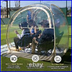 EighteenTek Bubble Tent Igloo Tent Clean Pod Cold Weather Tent Pop Up Shelter