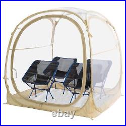 EighteenTek Clear Pod Sports Tent Popup Tent Cold Pod for Winter Igloo