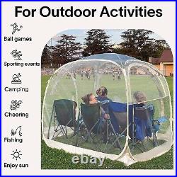 EighteenTek Pop Up Bubble Tent Portable Sports Tent Weather Tent Sports Shelter