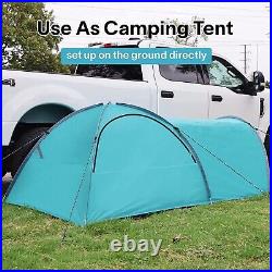 EighteenTek Pop Up Truck Car Bed Tent Adjustable 5 5.5 6 6.5 8 ft Camping