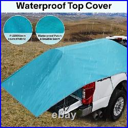 EighteenTek Pop Up Truck Car Bed Tent Waterproof 5 5.5 6 6.5 8 ft Camping Hike