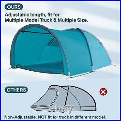 EighteenTek Pop Up Truck Car Bed Tent Waterproof Pop Up 5 5.5 6 6.5 8 ft Camping