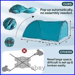 EighteenTek Pop Up Truck Car Bed Tent Waterproof Pop Up 5 5.5 6 6.5 8 ft Camping