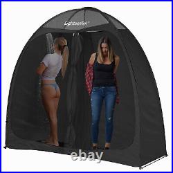 EighteenTek Shower Tent Private Changing 2 Rooms Outdoor Pop Up Portable
