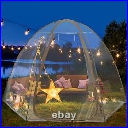 Eighteentek Bubble Clear Tent Weather Proof Pod Instant Igloo Canopy Pop Up