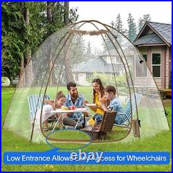 Eighteentek Pop Up Bubble Tent Patio Tent Weather Pod Portable Camping Tent Shad