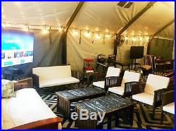 Eureka Military tent Medium 18 x 36 NEW MODEL MPGTS III Shelter, hunting