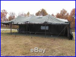 Eureka Military tent Medium 18 x 36 NEW MODEL MPGTS III Shelter, hunting