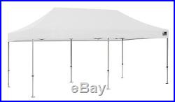 Eurmax Pop Up Canopy 10x20 Ez Pop Up Commercial Canopy Tent Gazebo Shelter White