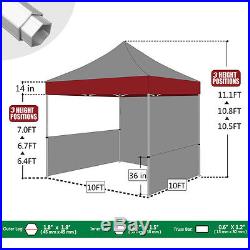 Eurmax Professional Pop Up 10X10 Canopy Fair Tent Trade Show Booth Patio Shade