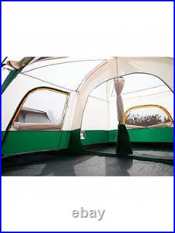 Extra Large Tent 12 Person Family Cabin Tents 2 Rooms 3 Doors And 3 Windows