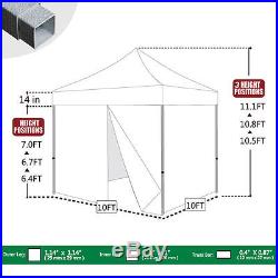 Ez Pop Up Canopy 10x10 Outdoor Commercial Instant Party Market Tent+4 Side Walls
