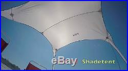 FUNS Portable Stakeless Windproof Beach Sunshade and Gazebo Tent 10' X 10
