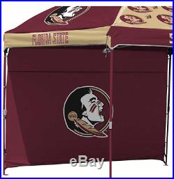 Florida State Seminoles FSU NCAA 10' x 10' Dome Tailgate Canopy Tent Logo Wall