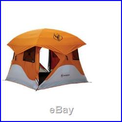 GAZELLE 4 Man Hub Camping Tent Orange 22272