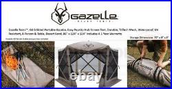 GG602DS Gazelle G6 Gazebo TriTech Mesh RV Park Waterproof Campers Bug Proof