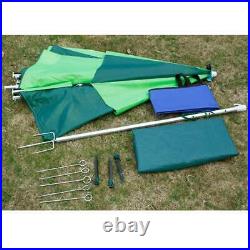 Garden Sunshade Tent Umbrella Beach Outdoor Rainproof Sunscreen Shelter Tarp New